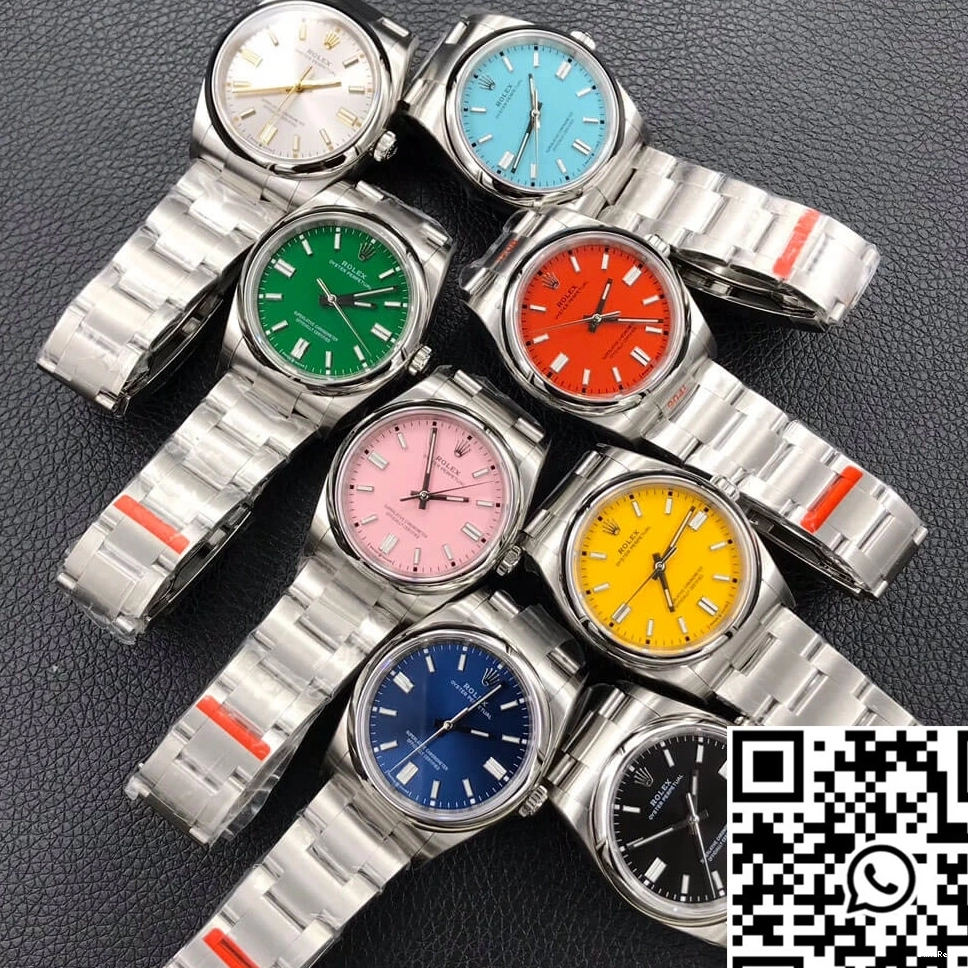 Perpetual Factory Dial EW 36MM Rolex M126000-0006 Turquoise Blue Oyster 0105